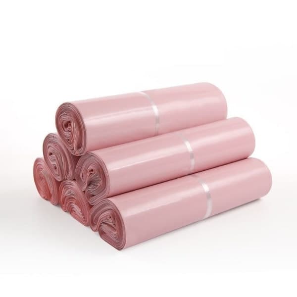 100 stk - E-handelspose 20 x 35 cm - Rosa 1 pakke 1 pack