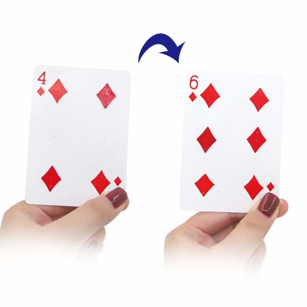 Fantastinen vaihtopiste 4–6 kättelemällä hyvin lyhytaikaisilla magic Gimmick Illusion Magic Props -rekvisiitta (sisältää opetusvideon