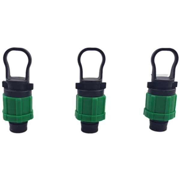 16 mm bevattningsslangändlock plugg lock montering droppbevattning Verde plugg Dn17 droppslangändlock plugg