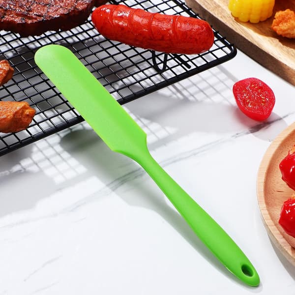 Small Silicone Spatula with Double-Sided Design and Ergonomic Comfortable Grip