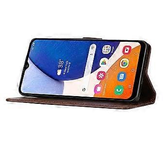 Til Samsung Galaxy S24 FE Etui PU Læder Pung Etui med Rem Style C Style C