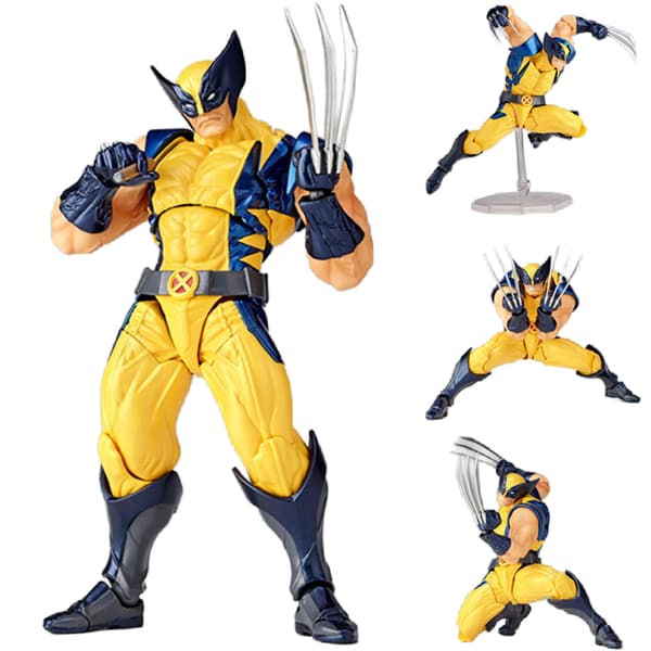 Anime Marvel Legends X-men Wolverine Actionfigur Samleobjekt 16cm/6.3tommer
