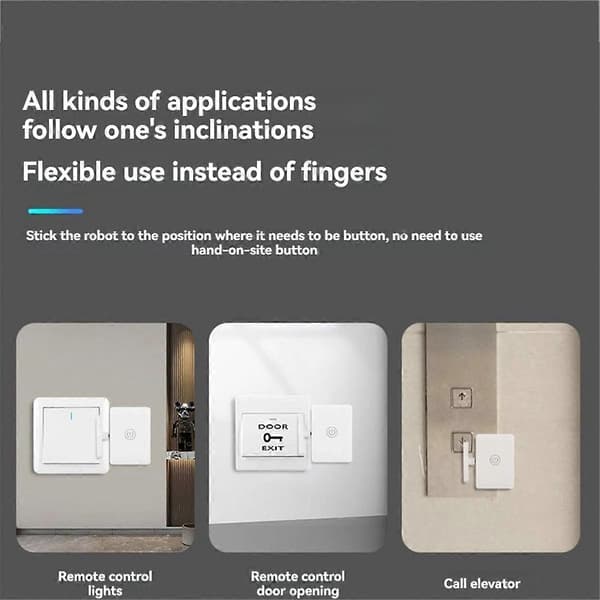 Smart Button Pusher Wireless Button Pusher with Remote Control Turn Off Light Artifact Infrared Remote Control