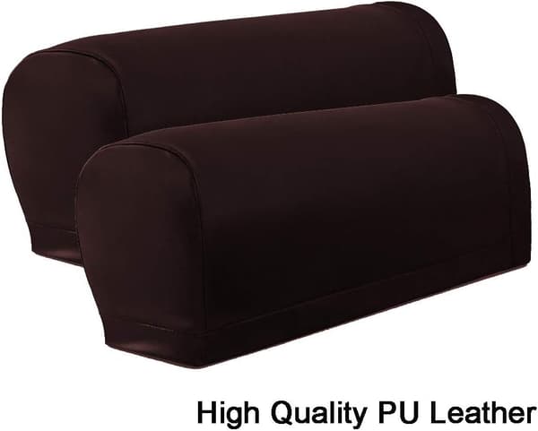 par PU læder sofa armlænsbeskyttere til lænestol armlæn, S{f2}