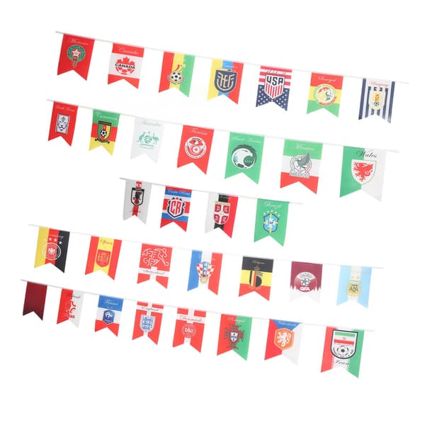 2022 VM-snoreflag 32 lande banner 20x28cm