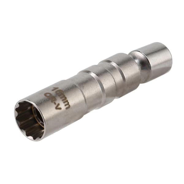 14mm & 16mm Thin Wall Magnetic Swivel Spark Plug Socket - 3/8-inch Drive 12-point Spark Plug Socket
