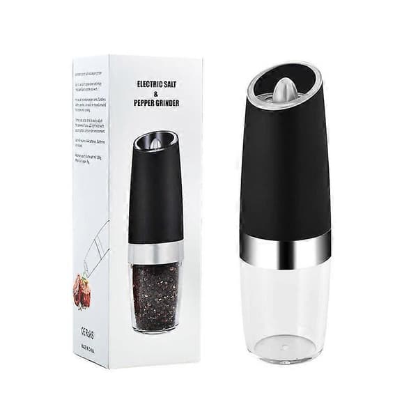 Battery-powered electric salt and pepper grinder