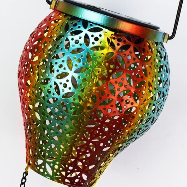 Solcellevannkanne Lys (med feste)