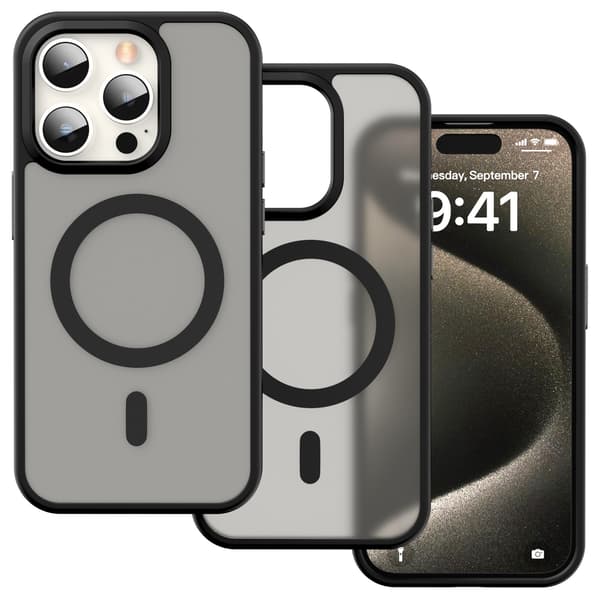 ColorPop iPhone 15 Pro Max-deksel CH MagSafe Matt Svart 40 40
