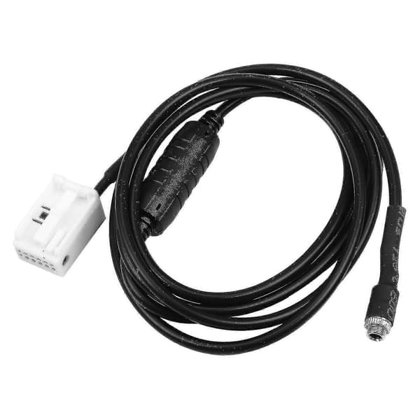 Bil Aux Lydkabelkontakt med motstand 1,5m 12-pin for E60 E61 E63 E64 E65 E66 E81 E82 E83 E87 o