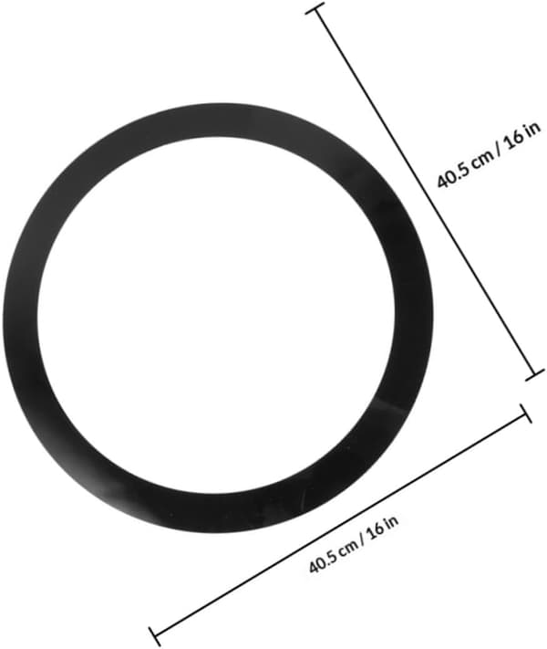 Drum Damping Ring Set for 10/12/14/16 inch Drum Kits Sound Dampening Practice Pads for Home and Studio Use