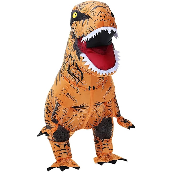 Uppblåsbar Dinosauriekostym för Vuxna, Dinosaurie Uppblåsbar Kostym för Vuxna, Uppblåsbar Dinosauriekostym för Halloween Cosplay