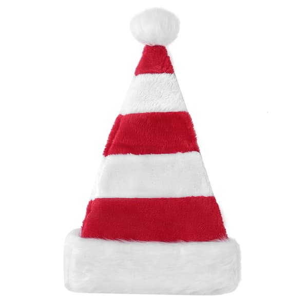 2 stk rød- og hvitstripete hatter Julehatter for barn Christ