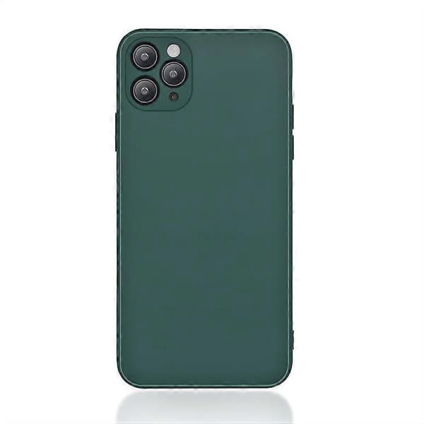 Silicone Case Compatible with iPhone 11 Case (Midnight Green) - Raised Edge (Screen & Camera Protection), 3-Layer Structure, Full Protection