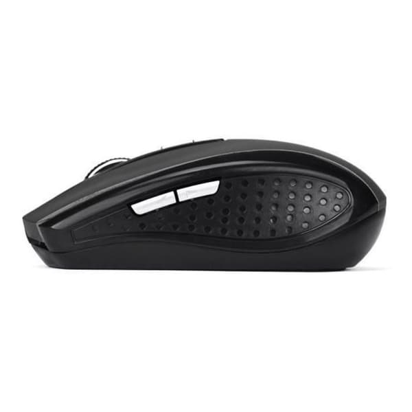 Trådlös mus för laptop - Gamer - Grå - 2,4 GHz - 6 knappar