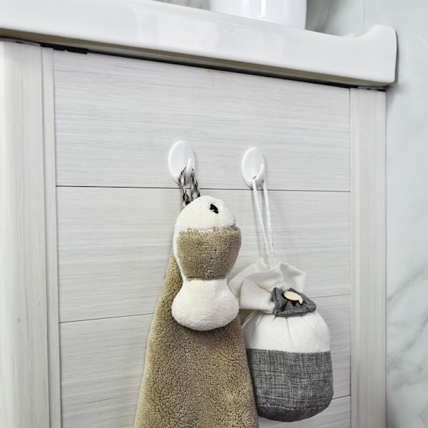 10-pack strong self-adhesive wall hooks S 22 S
