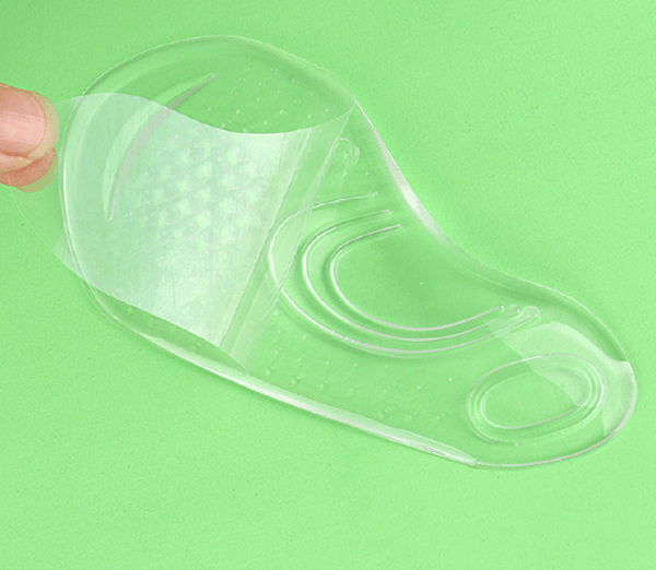 1 pari jalkaholvin tukea läpinäkyvä läpinäkyvä Transparent