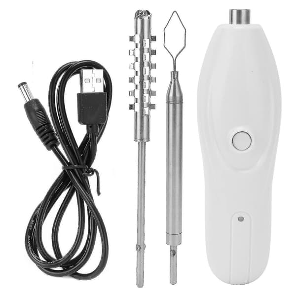 Multifunctional Fish Scale Scraper Seafood Descaler Replaceable Blade Electric Fruit Peeler Vegetable Corer for Home