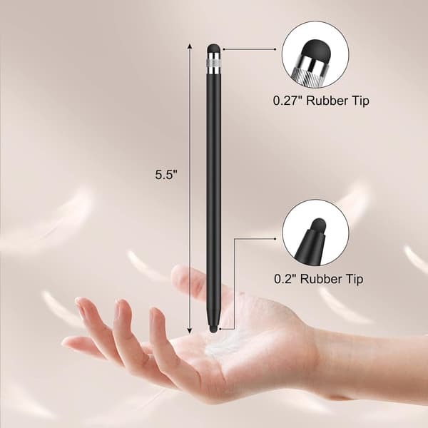 2-in-1 Stylus iPhone/iPad/pro/Mini/Air/Samsung/Tablet-laitteille