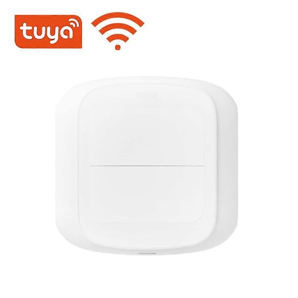 Tuya WIFI 2-veis Scene-knapp Strømbryter Trykkfjernkontroll WiFi-versjon