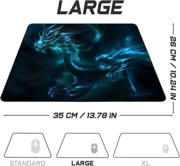 Musematte - 350 x 260 x 2mm - Gaming Musematte - Spesiell Overflate