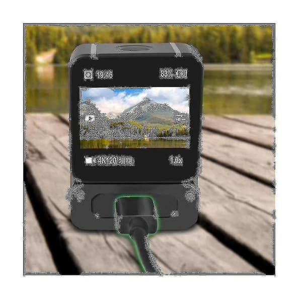 For Action2 Accessories Spirit Eye Camera Magnetic Foldable Dual Interface Rechargeable Base, B