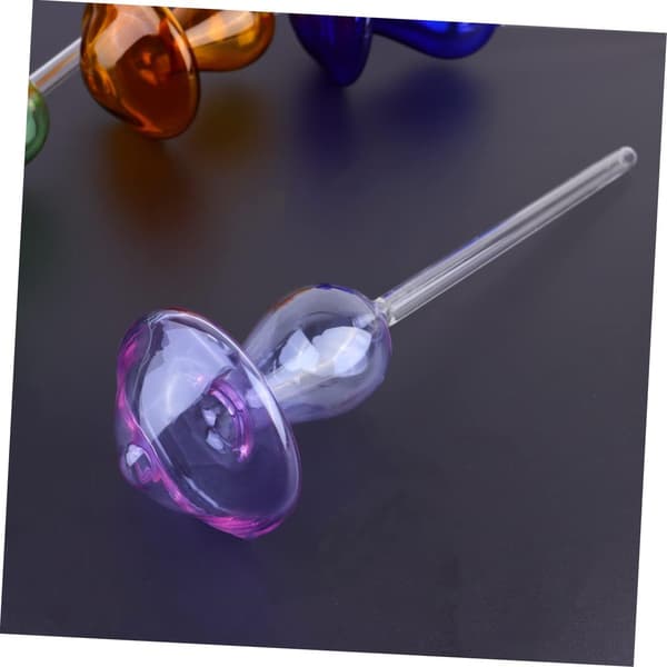 Creative Automatic Watering Device for Plants, Purple, 7cm Diameter, 10cm Length, 27cm Height, for Decoration
