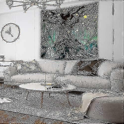 3D Wall Hanging European Floral Pattern Tapestry Home Decor Tree Print Tapestry