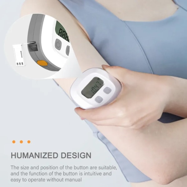 Kroppsmålebånd, verktøy for kroppsfettmonitor, kroppsmålebånd, uttrekkbart smart digitalt målebånd for nøyaktig måling av kroppen