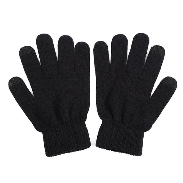 1 par vinterhandsker, unisex vindtætte varme handsker