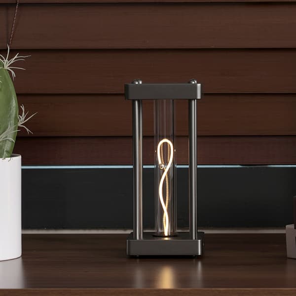 Quantum Line Square Night Light | Soft LED Mood Lamp | Minimalist Bedside Lamp