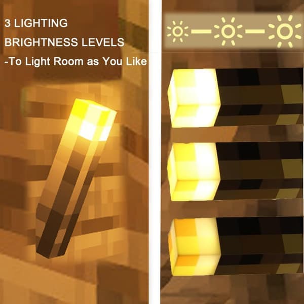 This LED wall light has three adjustable brightness levels. It can be mounted on the wall or held in hand and is charged via a USB interface.(Ho)