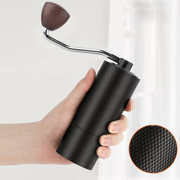 manual coffee grinder hand coffee Grinder with Adjustable Coarseness, Lightweight and easy to carry, Calm paint texture, Pour Over