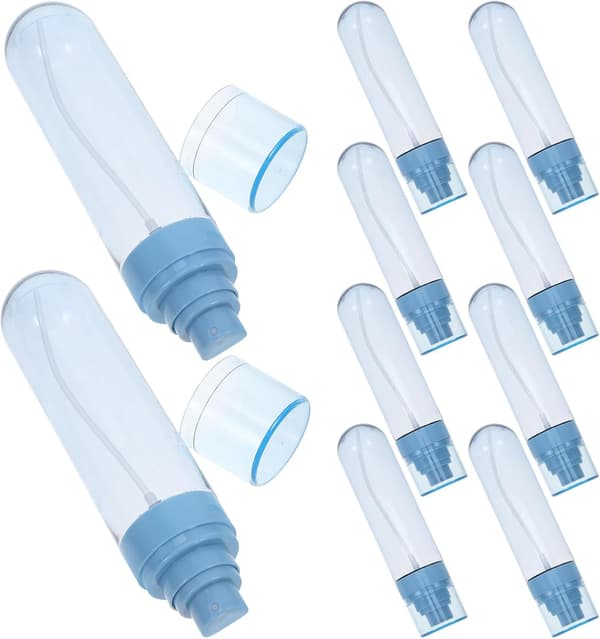 10 stk. påfyllbare reiseforstøverflasker 100 ml PETG fin