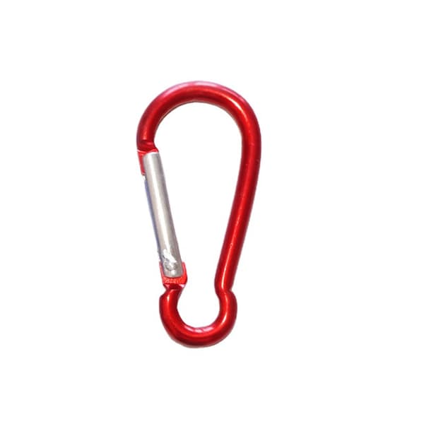 10 st aluminiumlegering karbinhake mini karbinhake liten nyckelkarbinhake