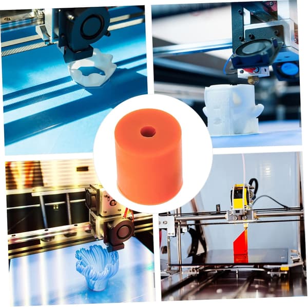 8pcs Silicone Printer Heat Bed Leveling Columns 18mm Stable Heat Bed Mounts High Temperature Resistant Accessories