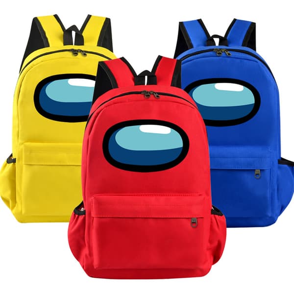 Among Us Kids Student Backpack - Yellow