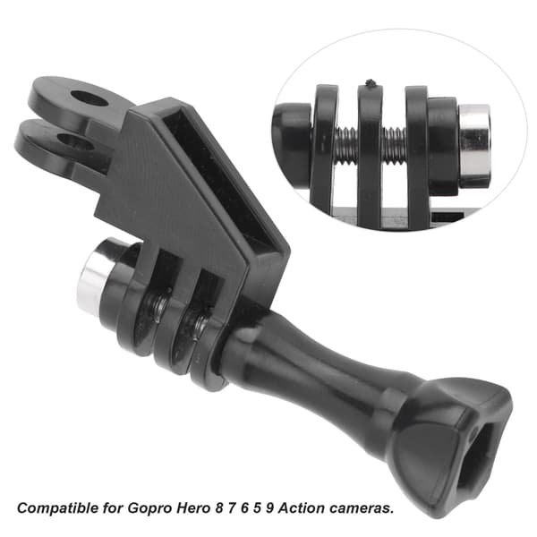 90 Degree Angle Mounting Adapter with Screw for Gopro Hero Camera 8 7 6 5 9