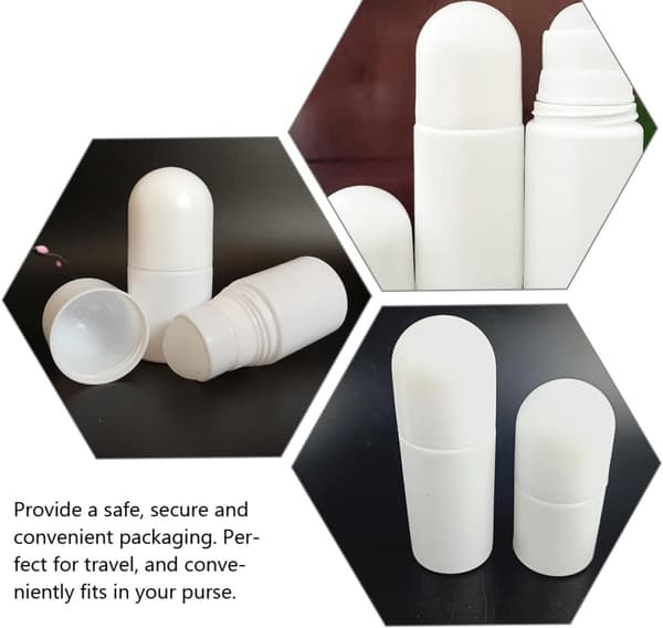 20 st eterisk olja rullflaskor set 30 ml 50 ml tomma bärbara glas roll-on påfyllningsbara för resor och personlig vård