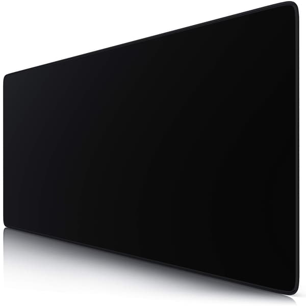Speed Gaming Musemåtte Sort 800 x 400mm - XXL Musemåtte - Bordmåtte Størrelse - forbedrer præcision og hastighed
