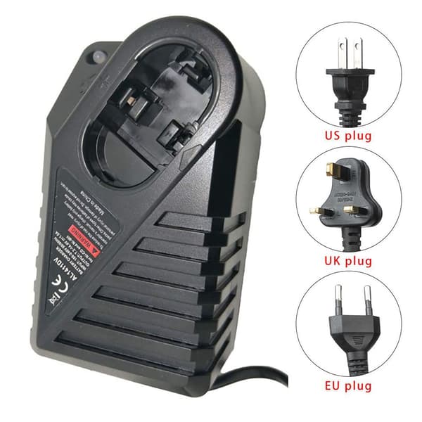 110-240V Oplader til Bosch 7.2V 9.6V 12V 14.4V EU-stik