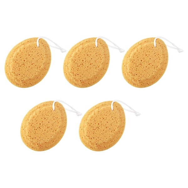 10 stk Tang Bomuldsservietter Honeycomb Brusebad Svamp Body Exfoliator Badeværelsesartikler til hjemmet D M