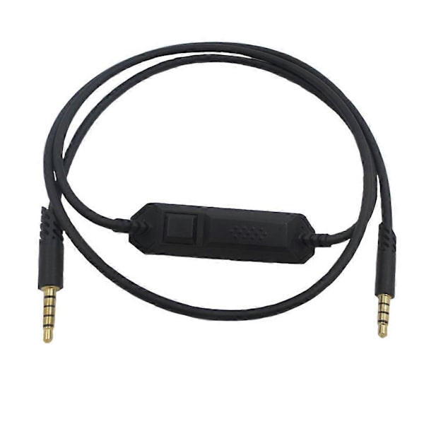 Black Audio Headphone Cable for Astro A10 A40 Gaming Headset