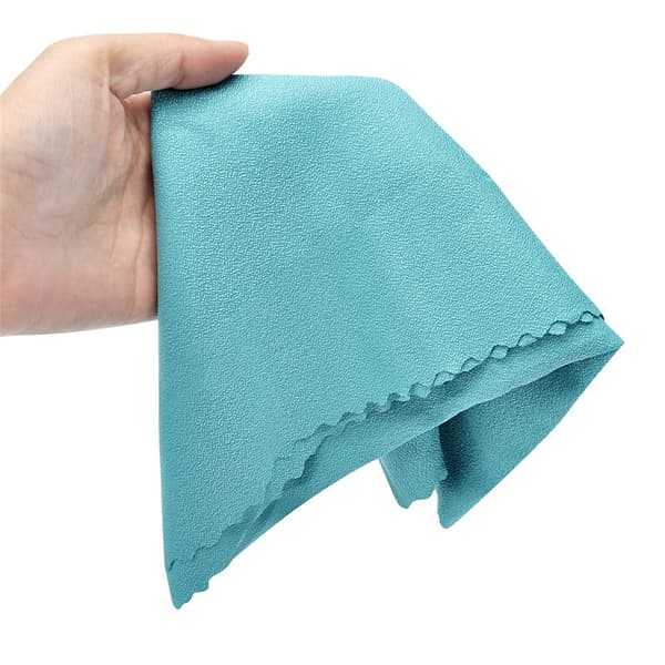 Bærbar mikrofiber kølehåndklæde med silikoneetui, åndbart