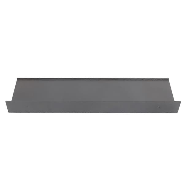 Baderomshylle i aluminium, oppbevaring for bade- og dusjtilbehør, 40 cm