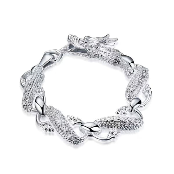 Unique and Exquisite Classic Big Dragon 925 Sterling Silver