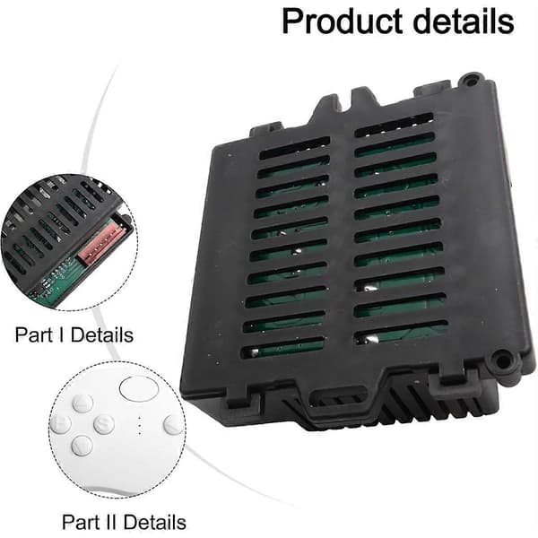 RX23 12V 2.4G Remote Control and Receiver Set for