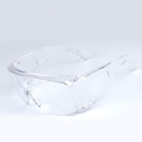 Bulk Pack sikkerhedsbriller over briller (anti-dug og ridsefast) Klar øjenbeskyttelse - sikkerhedsbriller