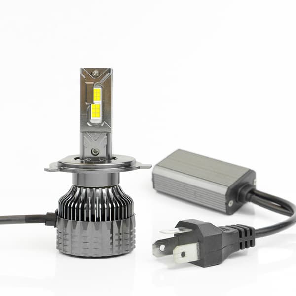 LED-bilforlygte (H1), koldt hvidt lys ved 6.000K