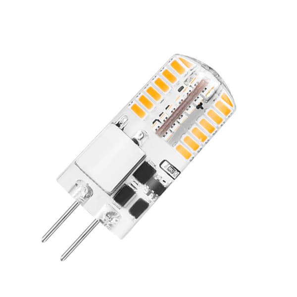 5x G4 LED-lamper 12V AC/DC Varmhvit 3000K 2W, ikke dimbar